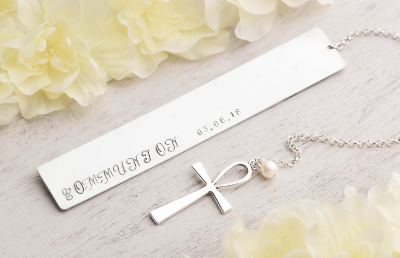 Hand stamped bookmark gift,confirmation gift,first communion gift,bookmark personalize,unique bookmarks,teacher bookmark,custom bookmark,stamped bookmark